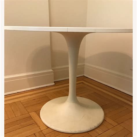 off-white table ikea|white pedestal table ikea.